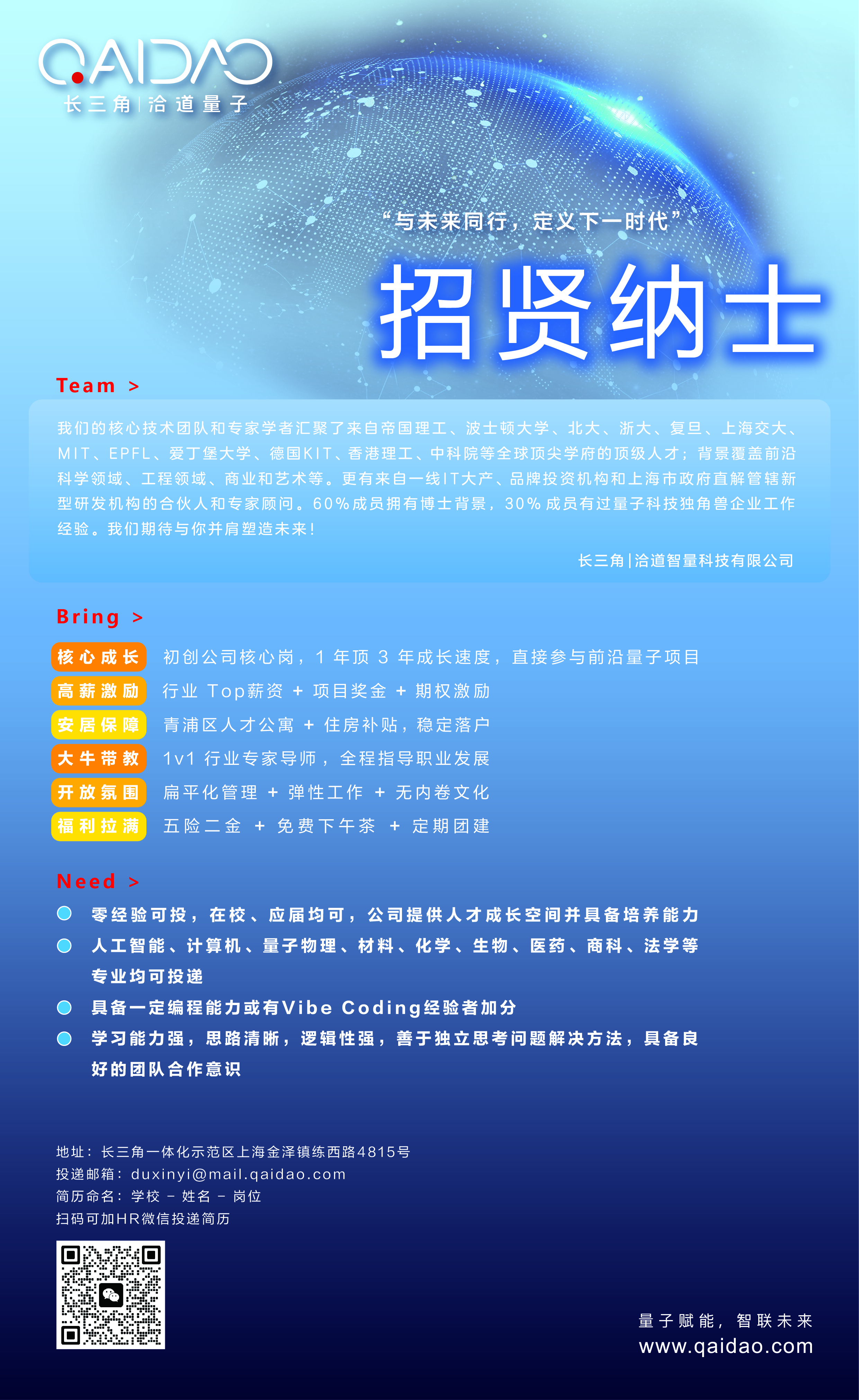 招聘海报